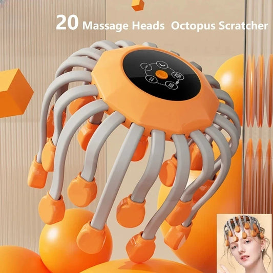 Relaxing Octopus Head Massager