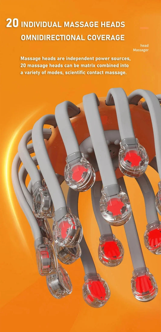 Relaxing Octopus Head Massager
