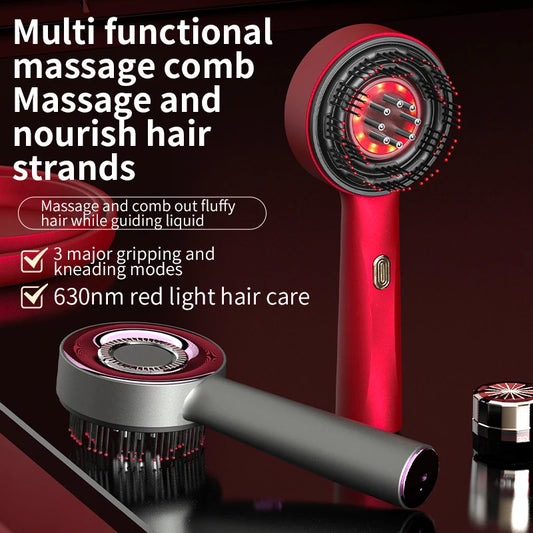 Scalp Massager for Hair Growth Electric Head & Hair Scalp Stimulator Brush, Vibrant Hair Growth Massager for Thinning Hair & Hair Loss