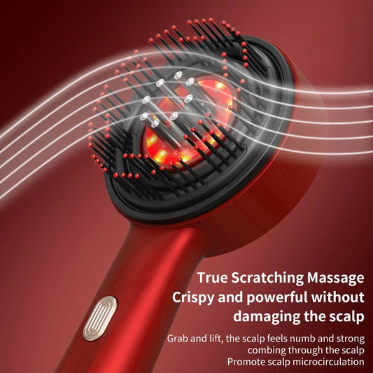 Scalp Massager for Hair Growth Electric Head & Hair Scalp Stimulator Brush, Vibrant Hair Growth Massager for Thinning Hair & Hair Loss
