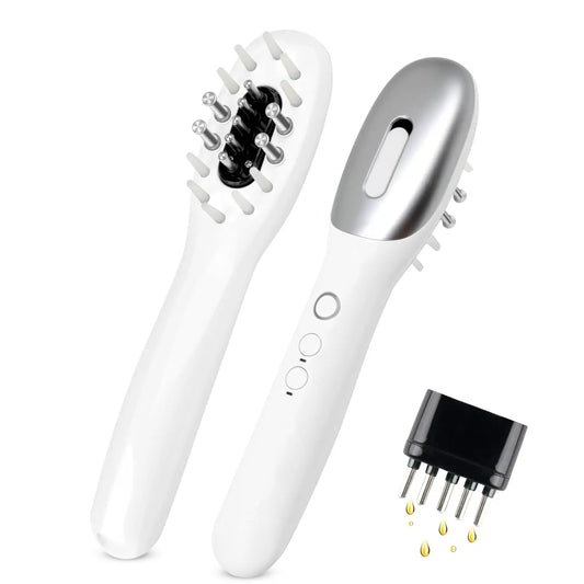 Vibrant Hair Growth Massager for Thinning Hair & Hair Loss, Scalp Massager for Hair Growth Electric Head & Hair Scalp Stimulator Brush